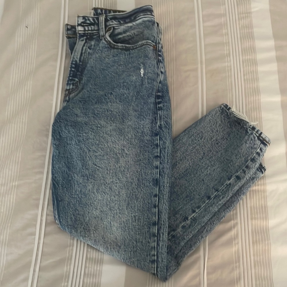 A+F Curve Love Mom Jean